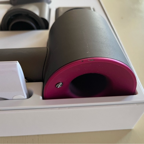 Dyson Supersonic Hair Dryer in Charcoal with Magenta Accents - Picture 5 of 12